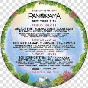 Panorama Nyc   Panorama Festival 2017  HD Png Download