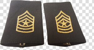 Sergeant Major Shoulder Insignia Epaulette 1 Pair 2   Epaulette  HD Png Download