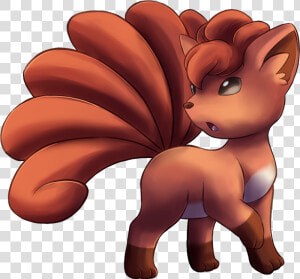 Pokemon 2037 Shiny Vulpix Pokedex   Vulpix Pokemon  HD Png Download