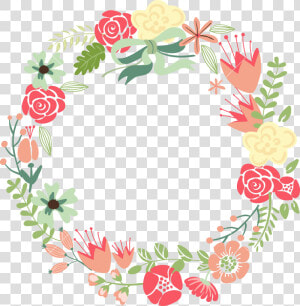 Floral Frame Png Hd   Round Floral Frame Png  Transparent Png