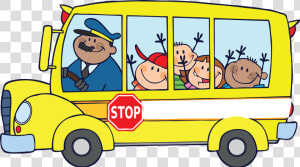 Transparent Road Trip Clipart   School Bus Clipart Png  Png Download