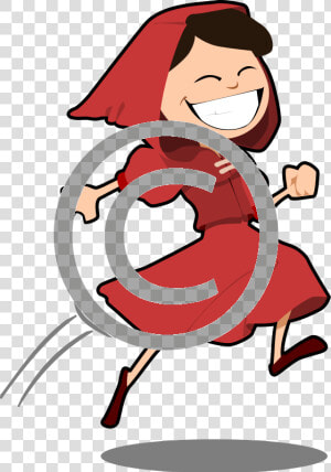 Clipart Little Red Riding Hood Cartoon  HD Png Download