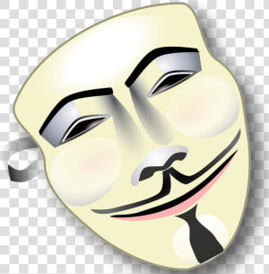 Guy Fawkes Mask Portable Network Graphics Anonymous   Mask  HD Png Download