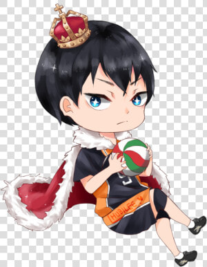 Chibi Clipart Haikyuu   Haikyuu Kageyama Chibi Png  Transparent Png