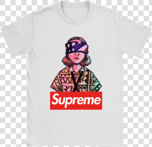 Stranger Things Supreme Eleven Blindfold Shirts   Stranger Things Shirts Supreme  HD Png Download