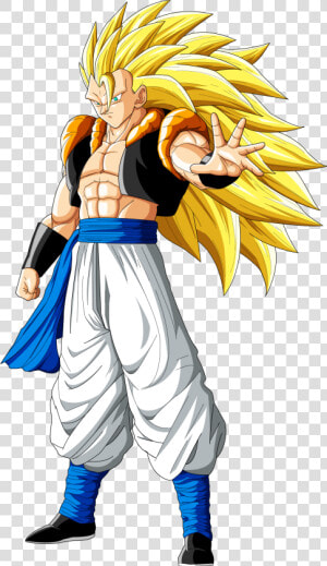 Gogeta Ssj3   Dragon Ball Gogeta Ssj3  HD Png Download