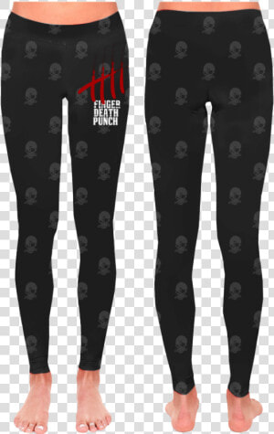 All over Skull Leggings   Tights  HD Png Download