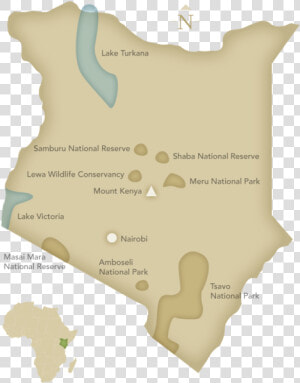 National Parks In Kenya Uganda And Tanzania  HD Png Download