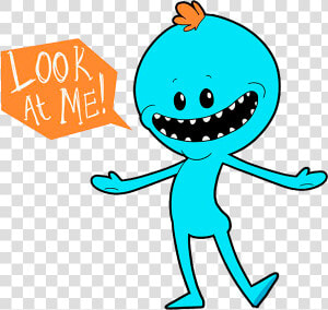 Transparent Mr Clipart   Rick And Morty Fan Art Mr Meeseeks  HD Png Download