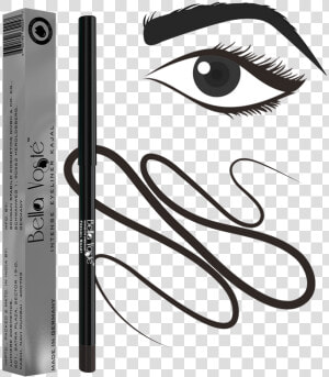 Transparent Eyelashes Clipart   Bella Voste Black Onyx  HD Png Download