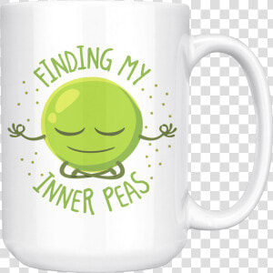 Finding My Inner Peas   Mug  HD Png Download