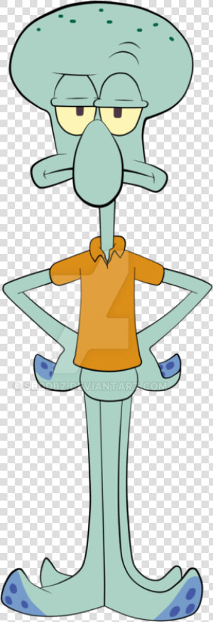 The Best Spongebob Squarepants   Squidward Clipart  HD Png Download