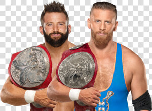 Zack Ryder And Curt Hawkins Tag Team Champions  HD Png Download