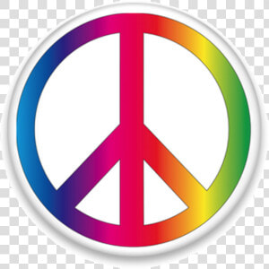 Rainbow Peace Button Image   Symbol Hardik Pandya Neck Tattoo  HD Png Download