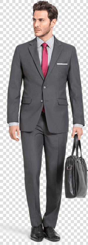 Business Suit Png  traje Gris Hombre Moreno  Hd Png   Coat Pant In Png  Transparent Png