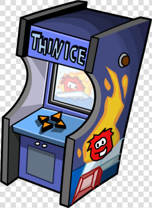 Thin Ice Machine   Video Game Arcade Cabinet  HD Png Download