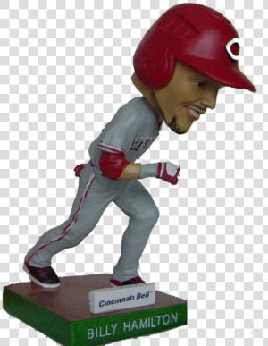 Billy Hamilton Cincinnati Reds Running Bobble 15 Cincinnati   Figurine  HD Png Download