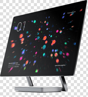 Microsoft Surface Studio Mockup   Png Download   Microsoft Surface Studio Mockups  Transparent Png