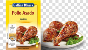 Gallina Blanca Te Ofrece Su Receta De Pollo Asado    Especies Para Pollo Asado  HD Png Download