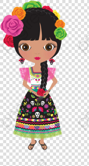 Png Mexican Girl   Mexican Girl Clipart  Transparent Png