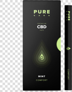 Pure Kana Cbd Vape Pen Mint Blood Orange   Purekana Vape Pen  HD Png Download