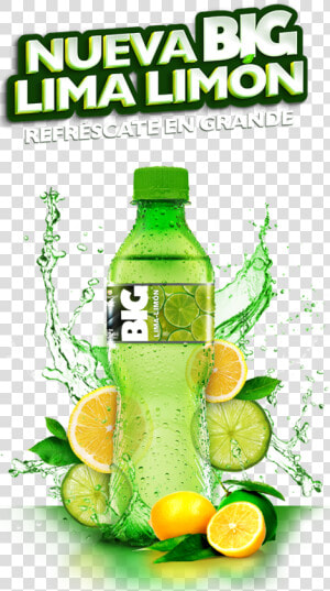 Gaseosas Big Cola De Limon   Png Download   Carbonated Soft Drinks  Transparent Png