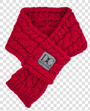 Red Scarf Cut Out   Wool  HD Png Download