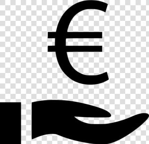 Hand Finance Money Hands Euro   Free Icon Euro Money  HD Png Download