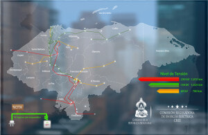 Mapa Del Sistema Interconectado Nacional   Map  HD Png Download