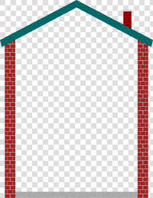 Border Home Clipart Gingerbread House Decorative Borders   House Border Clip Art  HD Png Download