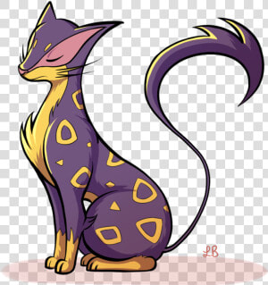 No Need To Act All Haughty  Liepard   Liepard Png  Transparent Png