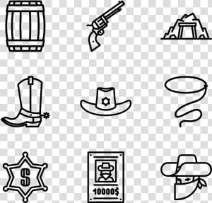 Wild West   Suitcase Icon Transparent Background  HD Png Download