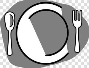 Platos  Cubiertos  Restaurante  Los Alimentos  Placa   Transparent Table Setting Clipart  HD Png Download