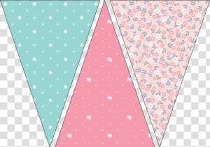 Free Printable Mini Bunting Flags  HD Png Download