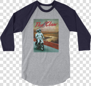 Movie Poster Art Mockup Heather Greynavy   Raglan Sleeve  HD Png Download