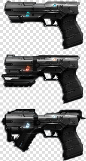 Sci Fi Futuristic Pistol  HD Png Download