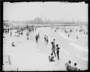 01 Chicago Daily News  31st Street Beach 1931   Monochrome  HD Png Download