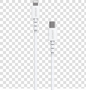 Anker Powerline Usb c To Lightning Cable 1 8m White   Usb Cable  HD Png Download