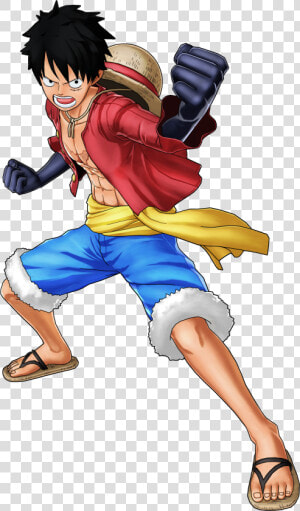 Transparent Luffy Chibi Png   One Piece World Seeker Luffy Png  Png Download