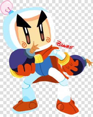 Bomberman Redesign   Cartoon  HD Png Download