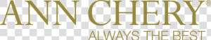 Ann Chery Logo Png  Transparent Png