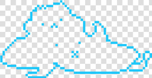 Pixel Art Slime Enemy  HD Png Download