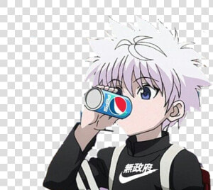 Sticker Kikoojap Killua Kirua Hunter X   De Anime Para Twitter  HD Png Download