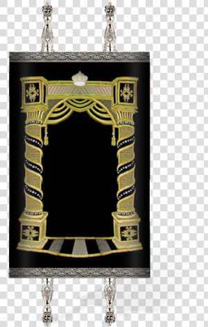 Elegance Gate Gold   Parochet  HD Png Download