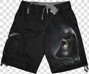 Darkness Cargo Shorts   Shorts For Goth Mens  HD Png Download