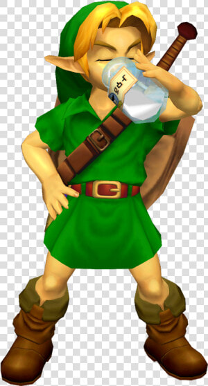 Transparent Young Link Png   Young Link Milk Taunt  Png Download