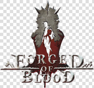 Transparent Forge Clipart   Forged Of Blood Logo Png  Png Download