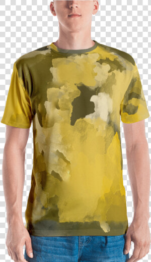 Yellow Orche Watercolor T Shirt T Shirt Zazuze Data   T shirt  HD Png Download