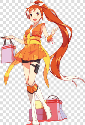 Transparent Crunchyroll Png   Anime Girl Crunchy Roll Hime  Png Download