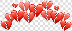  heartbreak  heartbroken  crown  freetoedit   Broken Heart Crown Png  Transparent Png